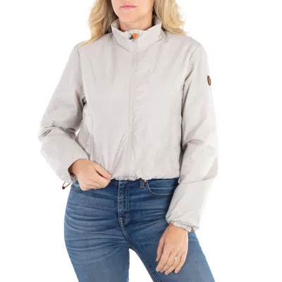 SAVE THE DUCK RAINY BEIGE ANIKA CROPPED JACKET