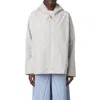Save The Duck Miley Short Rain Jacket In Beige
