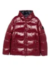 Save The Duck Red 'edgard' Short Down Jacket