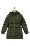 Save The Duck Reese Puffer Coat In Green