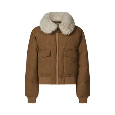 Save The Duck Reily Jacket In Biscuit In Brown