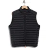 Save The Duck Remo Water Resistant Packable Puffer Vest In Black