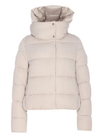 SAVE THE DUCK REMOVABLE-HOOD PADDED JACKET