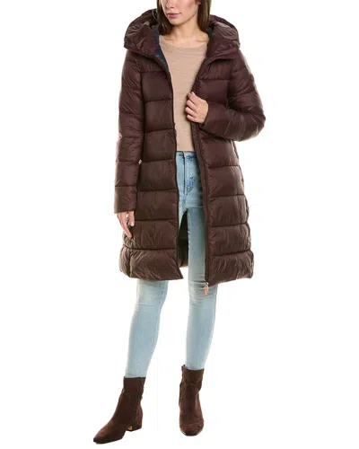 Save The Duck Rita Coat In Red