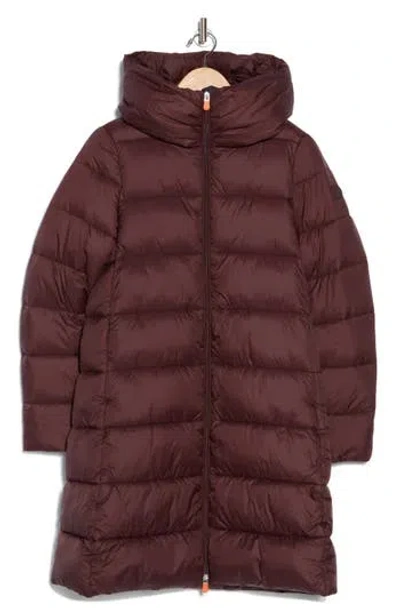 Save The Duck Rita Water Repellent Puffer Jacket In Red