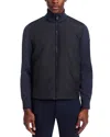 Save The Duck Rogy Regular Fit Color Block & Fabric Jacket In Blue Black