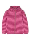 Save The Duck Rosy Hooded Padded Jacket In Pink