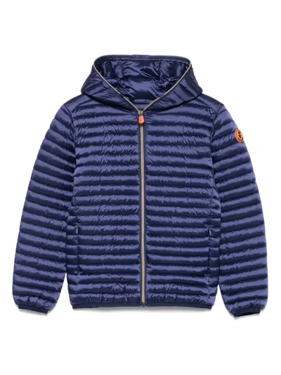 Save The Duck Kids' Rosy Puffer Jacket In Blue