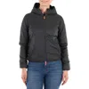 Save The Duck Ruth Hooded Jacket In Green