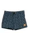 Save The Duck Shark-print Swim Shorts In Blue