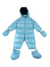 Save The Duck Shell Hooded Suit In Blue