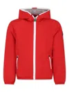 Save The Duck Shell Zip-up Hoodie In Red