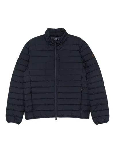 SAVE THE DUCK SHORT DOWN JACKET 'ERION' BLUE SAVE THE DUCK