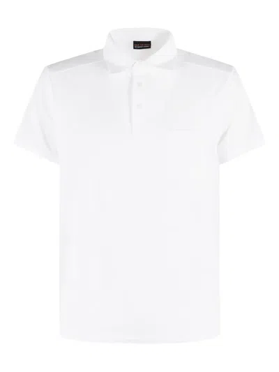Save The Duck Short-sleeve Polo Shirt In White