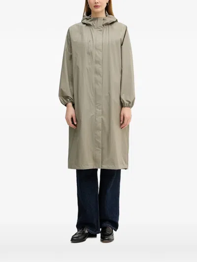 Save The Duck Shower Hooded Coat In Gray