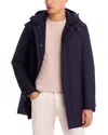 Save The Duck Sid Hooded Jacket In Blue