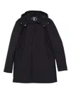 Save The Duck Sid Wool-effect Padded Coat Clothing In Black
