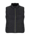 Save The Duck Arabella Water Repellent Quilted Puffer Vest In Black