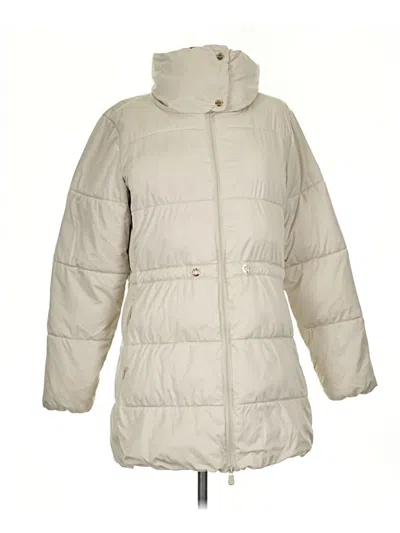 Pre-owned Save The Duck Snow Jacket In Ivory