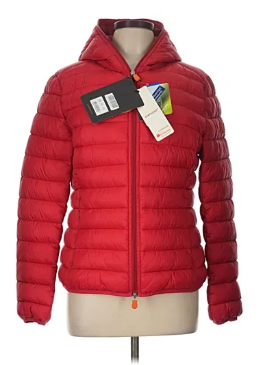Pre-owned Save The Duck Snow Jacket In Red