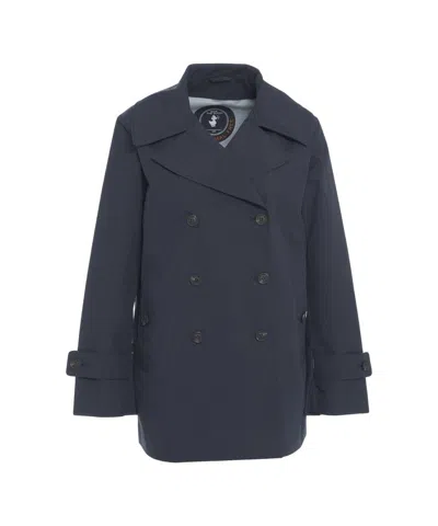 Save The Duck Sofi Coat In Blue