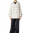 Save The Duck Sofi Rain Jacket In Rainy Beige In Neutral