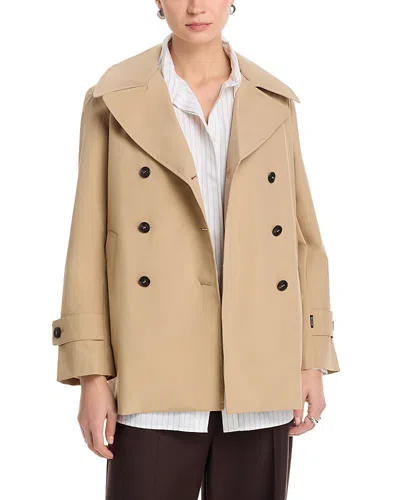 Save The Duck Sofi Raincoat In Brown