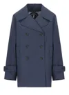 Save The Duck Sofi Waterproof Jacket In Blue