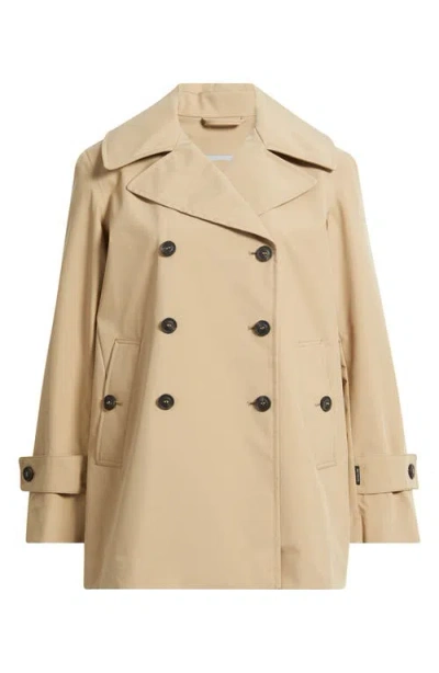 Save The Duck Sofi Waterproof Trench Coat In Neutral