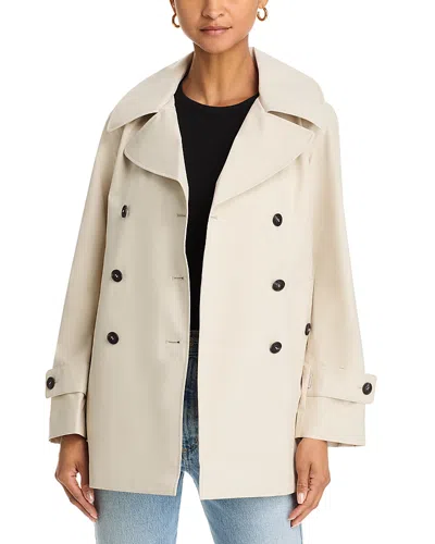Save The Duck Sofi Women's Raincoat In Shore Beige