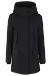 Save The Duck Soleil Parka Coat In Black