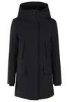 Save The Duck Soleil Parka Coat In Black