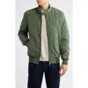 Save The Duck Stream Water Resistant Quilted Jacket In Green