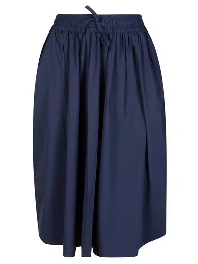 Save The Duck Stylish Midi Skirt For Women In Blu