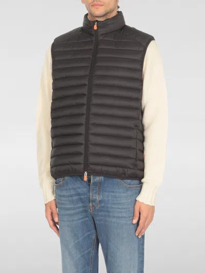 Save The Duck Suit Vest  Men Color Black In Schwarz