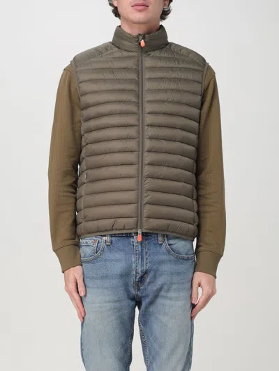 Save The Duck Suit Vest  Men Color Grey In Grau