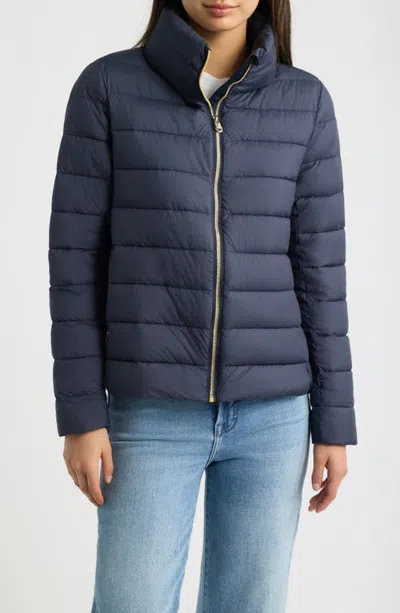 Save The Duck Susy Water Resistant Puffer Jacket In Blue