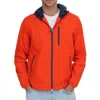 Save The Duck Traffic Red David Hooded Rain Jacket In Red