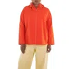 Save The Duck Traffic Red Dawa Hood Windbreaker Jacket In Red