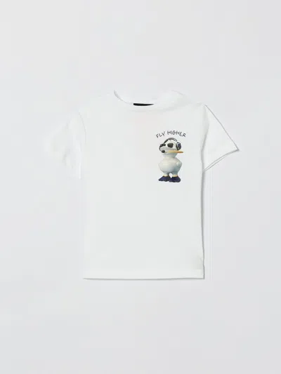 Save The Duck Kids' Tシャツ  ボーイ カラー ホワイト In White
