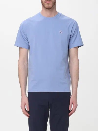 Save The Duck T-shirt  Men Color Gnawed Blue