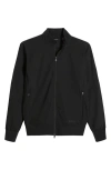 Save The Duck Tulio Front Zip Water Resistant Jacket In Black
