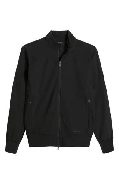Save The Duck Tulio Front Zip Water Resistant Jacket In Black