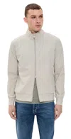 Save The Duck Tulio Lightweight Zip Jacket Rainy Beige In Neutral