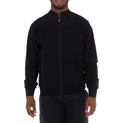 Save The Duck Tulio Zip-up Track Jacket In Black