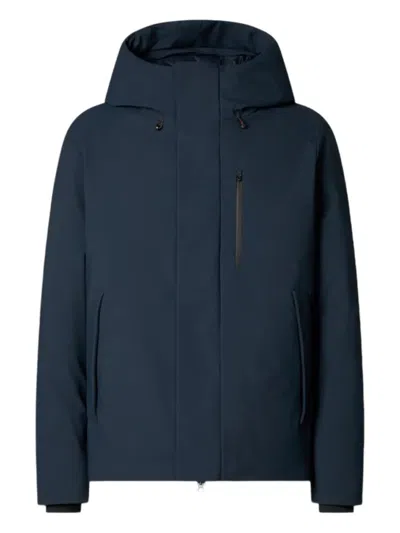 Save The Duck Ulmus Hooded Jacket In Blue