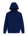Save The Duck Unisex Cassius Hooded Jacket - Little Kid, Big Kid In Blue