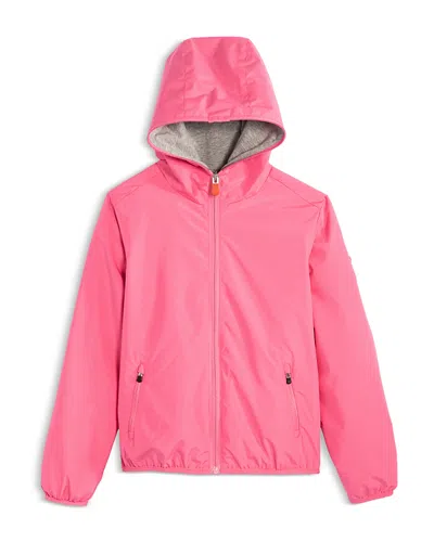 Save The Duck Unisex Jules Waterproof Jacket - Little Kid, Big Kid In Aurora Pink