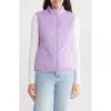 Save The Duck Valentina Water Resistant Insulated Vest In Wisteria Violet