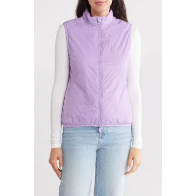 Save The Duck Valentina Water Resistant Insulated Vest In Wisteria Violet